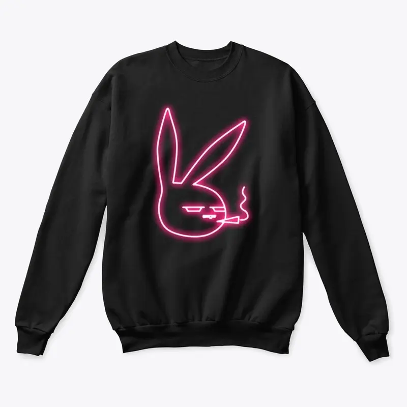 Sludge Bunny Neon Bunny Logo